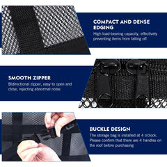 WZP Easy installation quick straps through roof handles and secure.