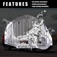WZRASmiles easy-install shield enhances engine area appearance