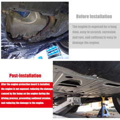 WZRASmiles shield improves the look of the engine compartment