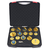 Wzyblixo 17 Pcs brake bleeder kit organized for fast setup and transport