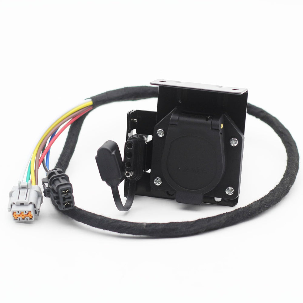 Wzytshun 4-Way/7-Way harness package view for versatile towing options.