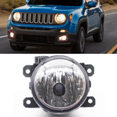 Wzytshun fog light front driver side for Jeep Renegade improves night visibility