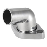 X AUTOHAUX 105-degree water neck front view for streamlined coolant routing