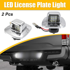 X AUTOHAUX 6000K white LED license plate light delivers crisp visibility