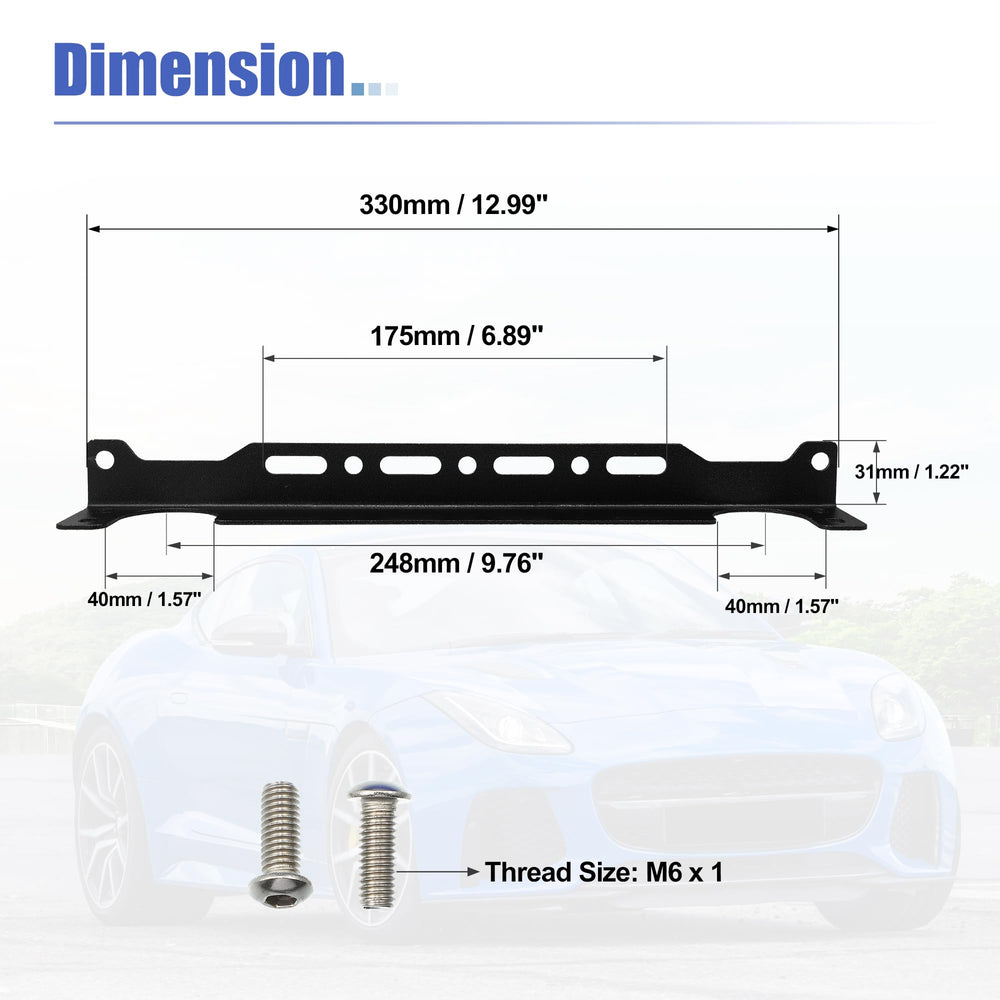 X AUTOHAUX aluminum alloy bracket closeup highlights durability and corrosion resistance
