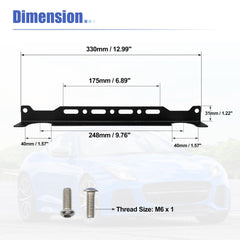 X AUTOHAUX aluminum alloy bracket closeup highlights durability and corrosion resistance