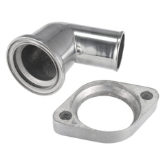 X AUTOHAUX aluminum polished water neck with durable exterior