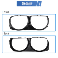 X AUTOHAUX durable bezel trim enhances front-end appearance.