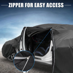 X AUTOHAUX Camry cover material 210D-PU offers durable outdoor performance.