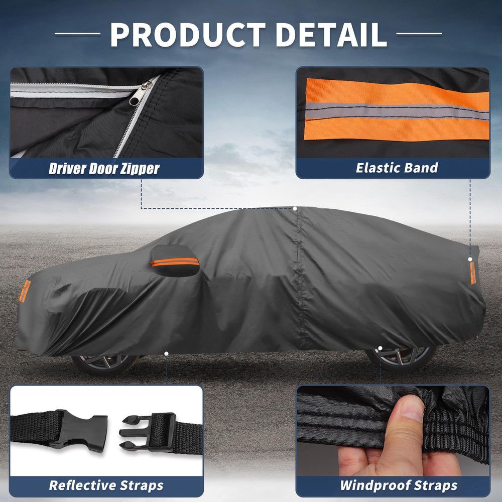 X AUTOHAUX all-weather protection against dust, rain, snow