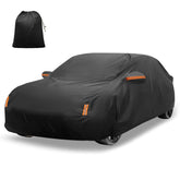 X AUTOHAUX car cover on Honda Civic with snug all-weather protection