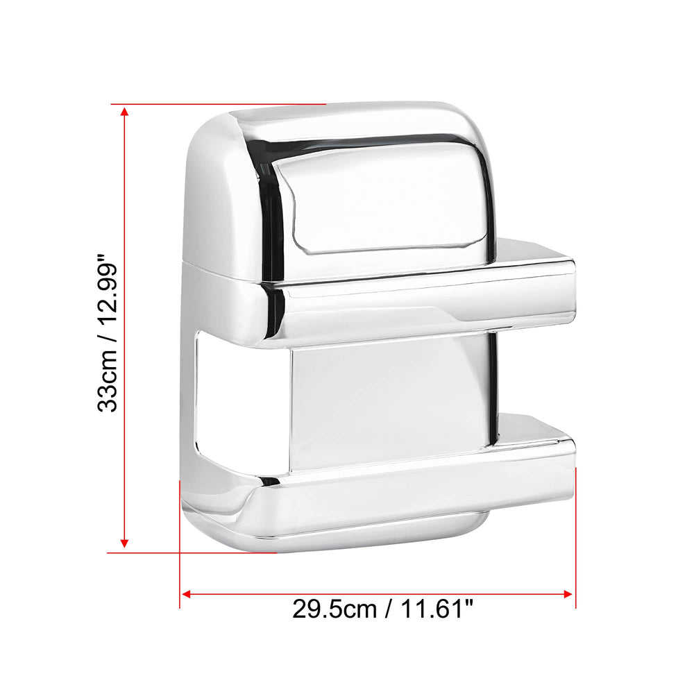 X AUTOHAUX rear-left chrome covers with turn signal cutout for Ford F-series