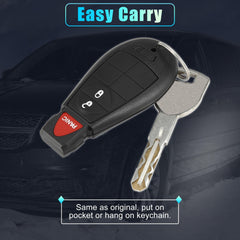 Compact dimensions of the X AutoHaux key fob for easy carry.
