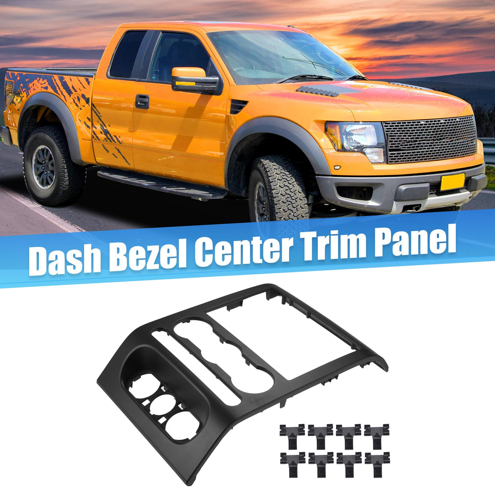 X AUTOHAUX dash bezel for Ford F-150 2004-2008 side profile highlights seamless dashboard integration