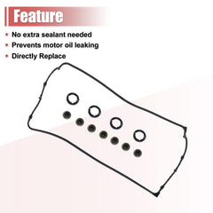 X AUTOHAUX direct replacement gasket for easy installation.