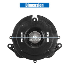 X AUTOHAUX door mirror drive motor assembly ships as a complete replacement unit.