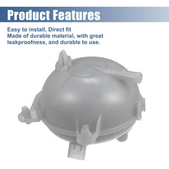 X AUTOHAUX reservoir in engine bay supports steady cooling performance.