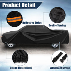 190T PU material with reinforced seams provides durable outdoor protection.
