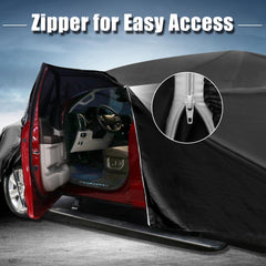 Reflective warning bars on the X AUTOHAUX F150 cover improve night visibility.