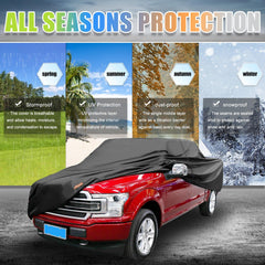 X AUTOHAUX weatherproof cover guards against sun and weather for daily use.