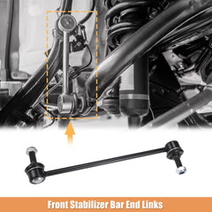 X AUTOHAUX Fiat 500X front sway bar links installed for improved stability.