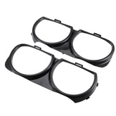 X AUTOHAUX front headlight bezel trim for Dodge Challenger left, seamless fit and durable finish.