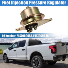 X AUTOHAUX regulator connects to injectors for Ford F-Series compatibility.