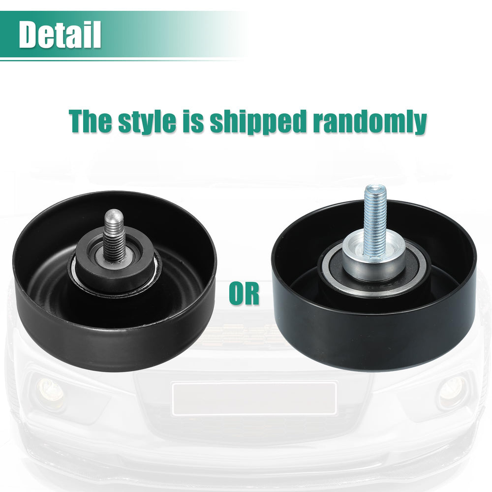X AUTOHAUX idler pulley shown on Chevrolet Express and GMC Savana