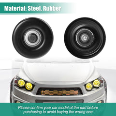 Installation-ready X AUTOHAUX idler pulley with bolt and spacer