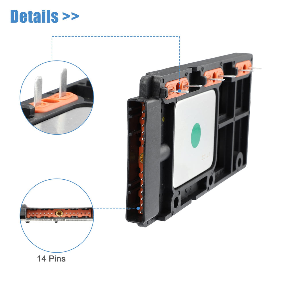 X AUTOHAUX ignition-control-module-connectors demonstrate plug-in compatibility with OE wiring.