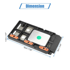 X AUTOHAUX ignition-control-pcb-top showing heat-dissipation design for stable performance.