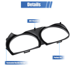 X AUTOHAUX installation-ready bezel trim for Dodge Challenger.