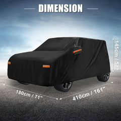 X AUTOHAUX Kia Soul cover includes a storage bag for easy storage.