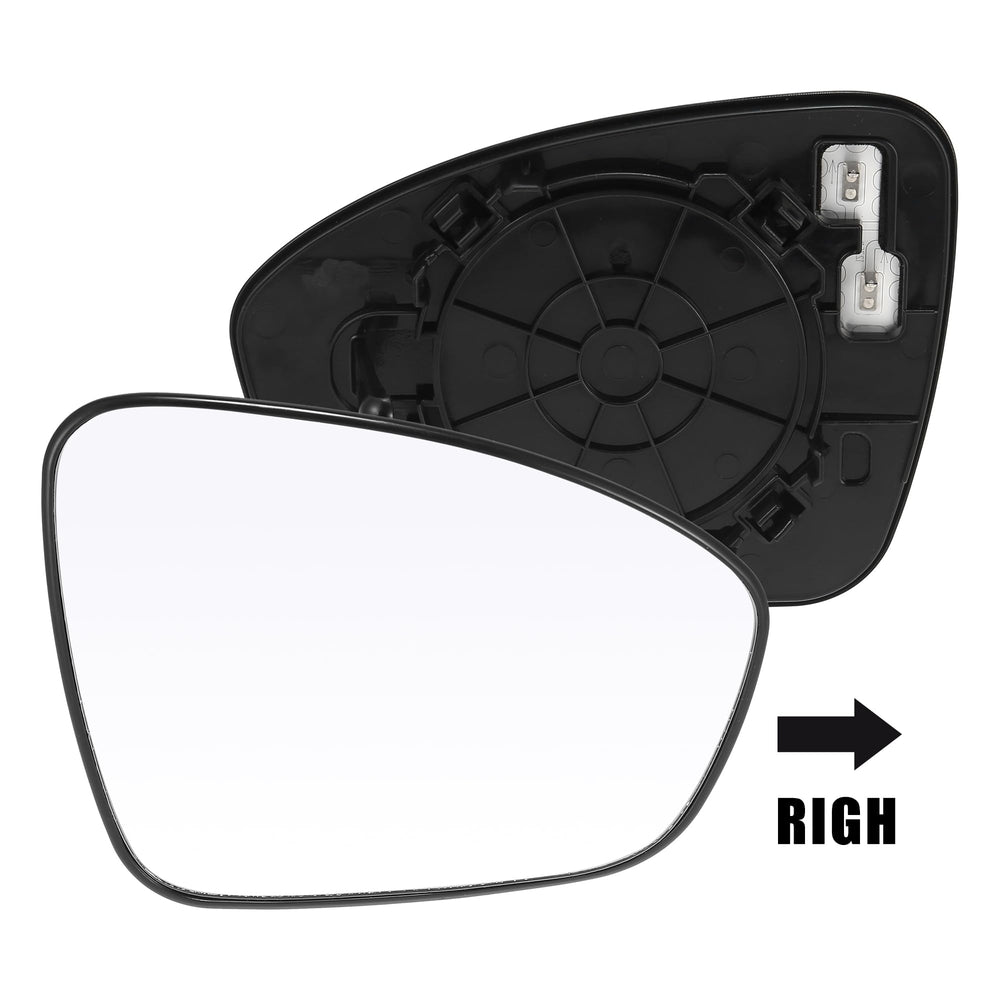 X AUTOHAUX mirror glass with backing plate ensures secure fit for Nissan Sentra.