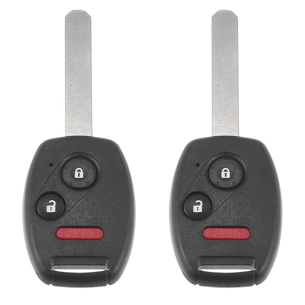 X AUTOHAUX N5F-S0084A remote fob front view for Honda compatibility, quick access and entry.