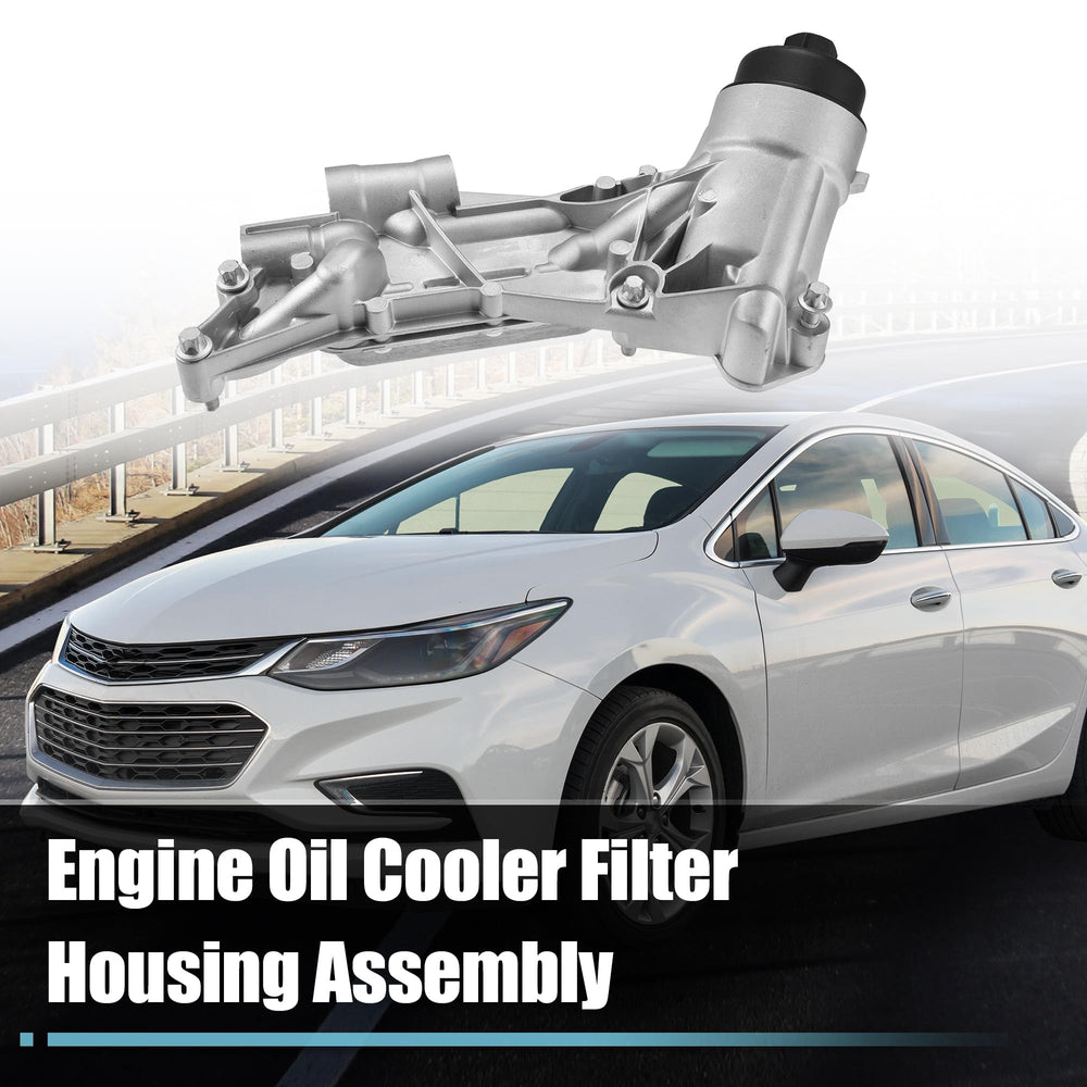 X AUTOHAUX oil cooler assembly demonstrates cooling integration for engine efficiency