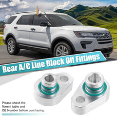 X AUTOHAUX rear blockout kit for Ford Explorer packaging view highlights easy install