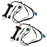 X Autohaux rear door harness RAM left with plug-and-play connectors.