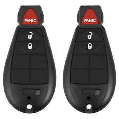 X AutoHaux replacement keyless remote M3N5WY783X 433MHz for Dodge, easy spare access.