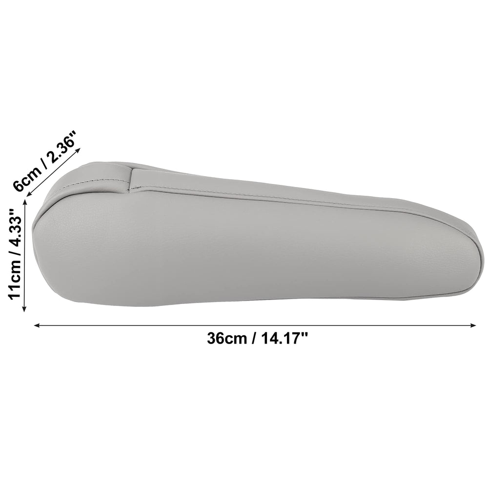 X AUTOHAUX armrest cover features soft handles for comfortable use.