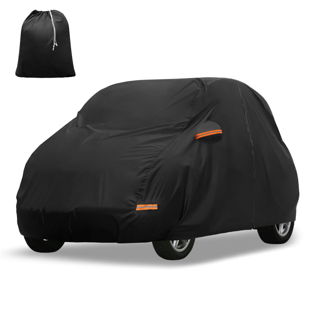 X AUTOHAUX Smart Fortwo full car cover protecting from rain and dust