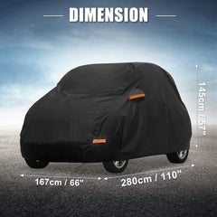 X AUTOHAUX storage bag included with the Fortwo cover