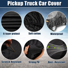 X AUTOHAUX 190T PU material provides durable all-weather protection