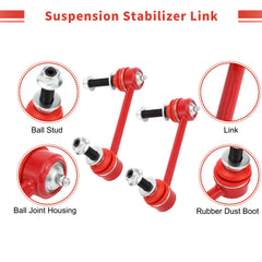 X AUTOHAUX robust stabilizer links withstand road shocks for reliable Tacoma performance