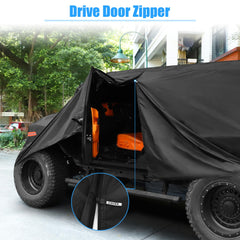 All-weather protection features of X AUTOHAUX Jeep Gladiator cover