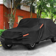 Folded cover stored in trunk for portability - X AUTOHAUX