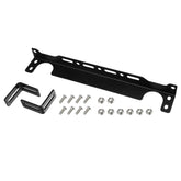 X AUTOHAUX universal oil cooler mounting bracket side view showing secure 330mm fit