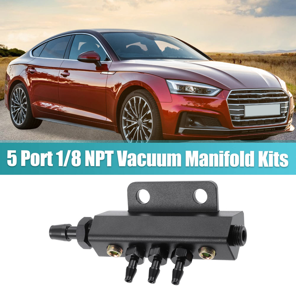 X AUTOHAUX vacuum manifold 1/2-in interfaces for flexible routing