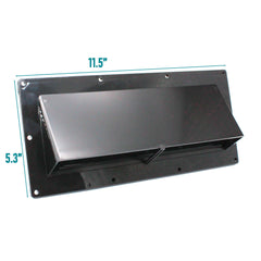 Close up on X-Haibei damper mechanism on vent cover