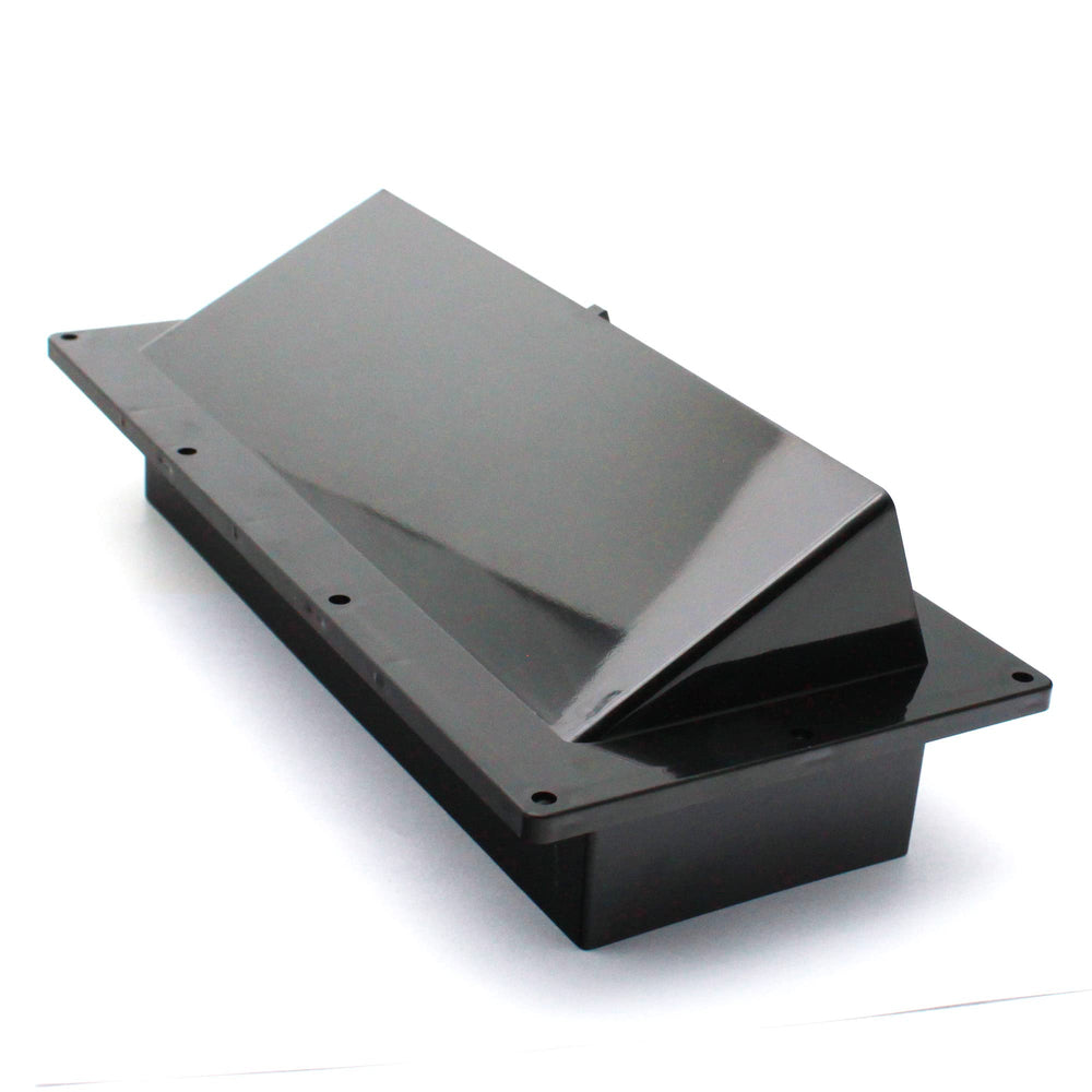 X-Haibei exterior damper assembly in black with automatic opening